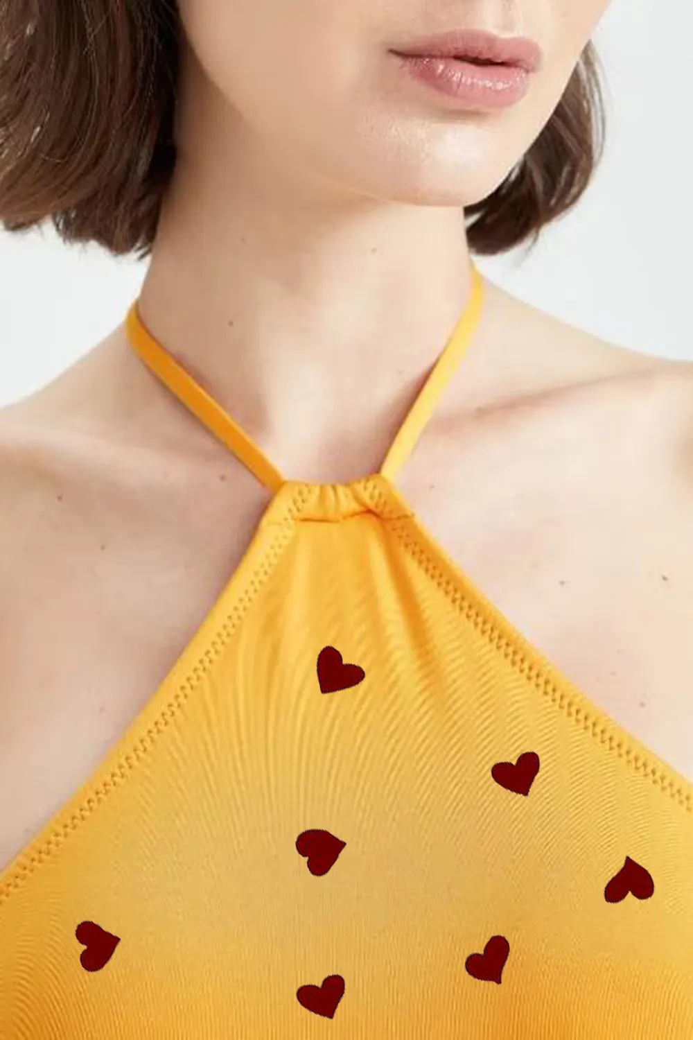 Regular Fit Cut Out Swimsuit