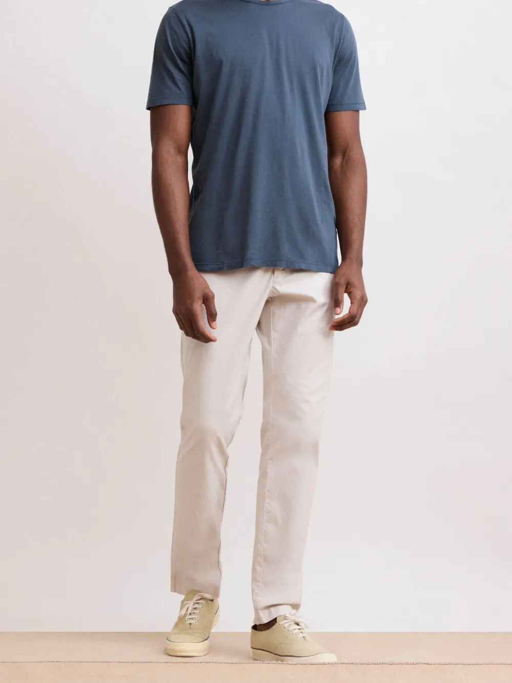 Men's Off-White Casual Style Pants