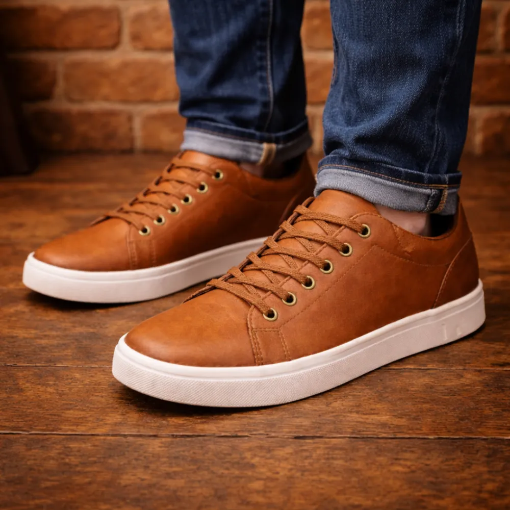 Lace-Up Casual Sneakers
