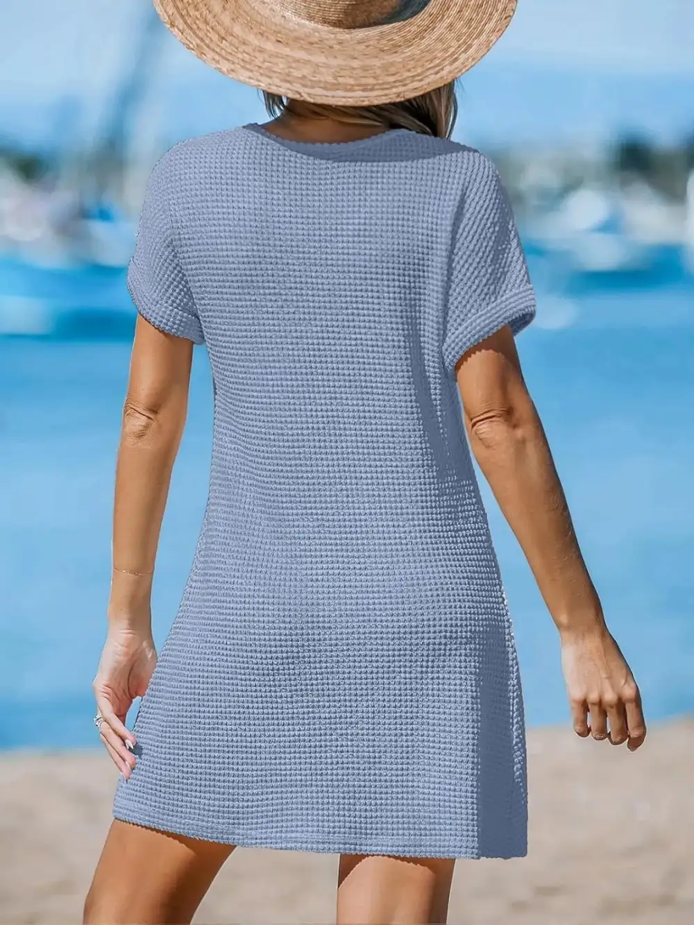 Polished Soft A-Line Midi Dress