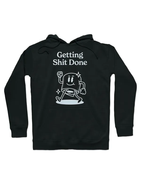 Pattern Printed Hoodie