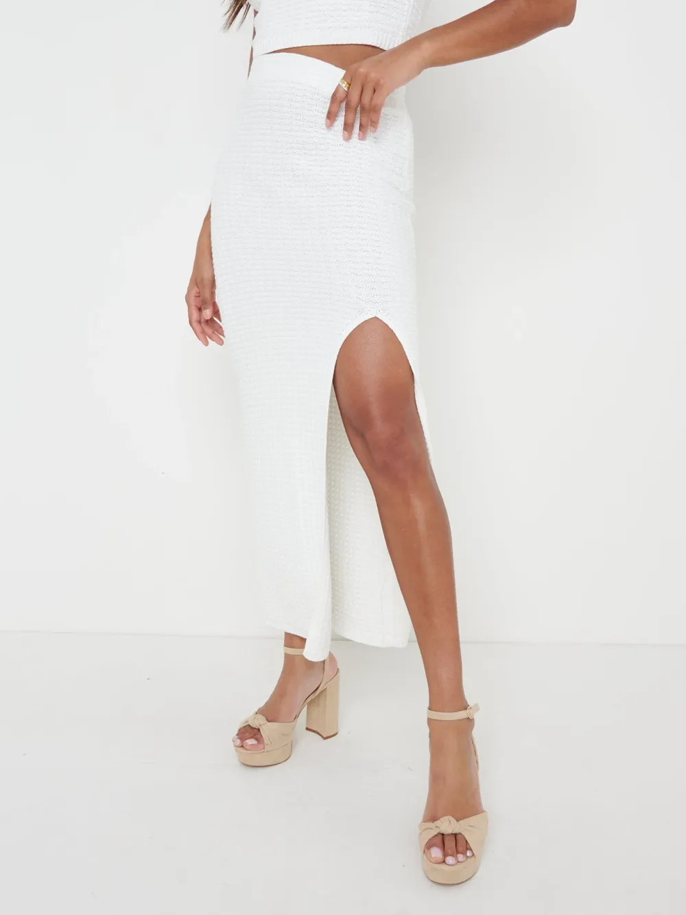 Crochet Knit Skirt