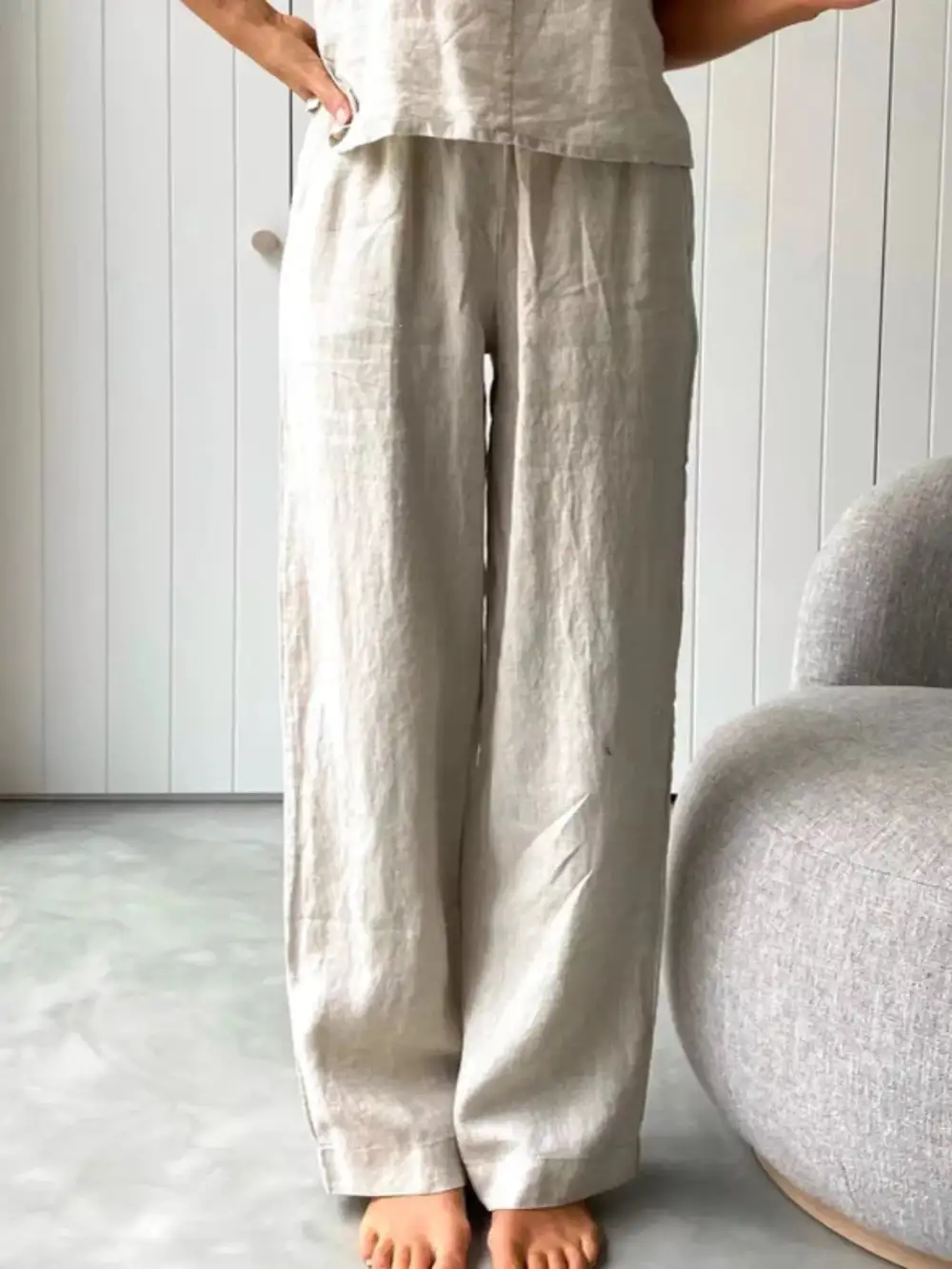 Scoop Neck Cami and Pants Set