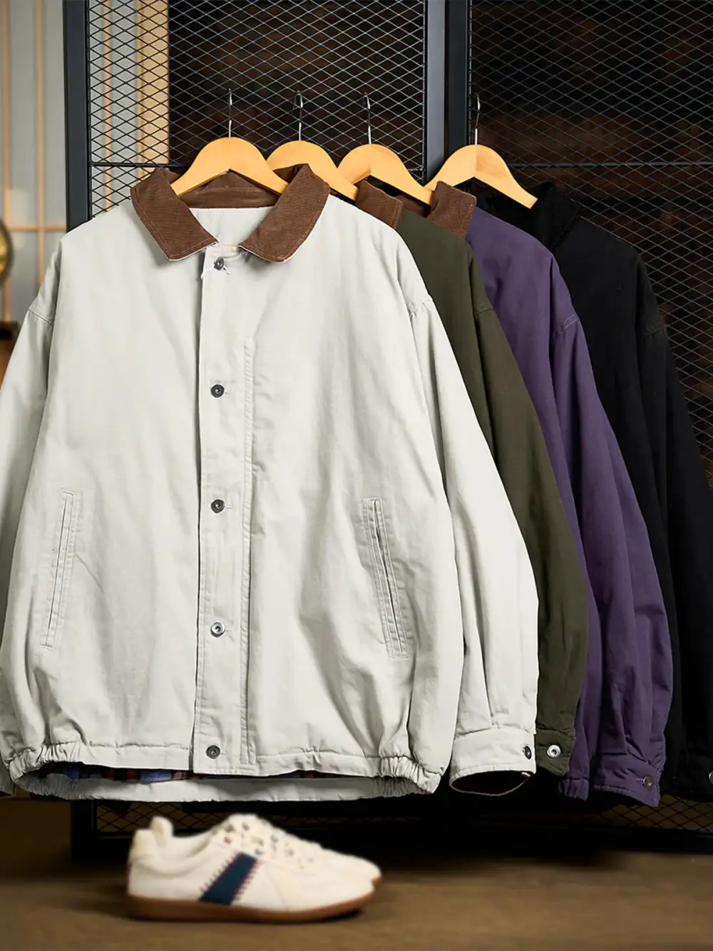 Men'S Corduroy Quilted Casual Jacket