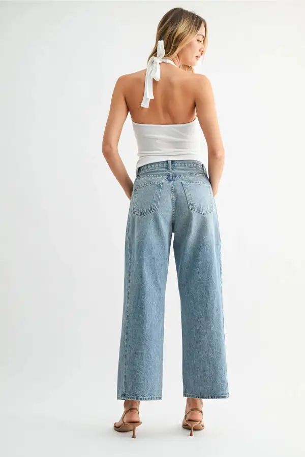 Twisted Barrel Denim Jeans