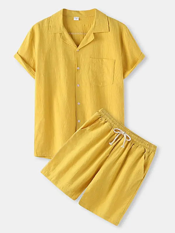 Linen Blend Cotton Blend Everyday Sets