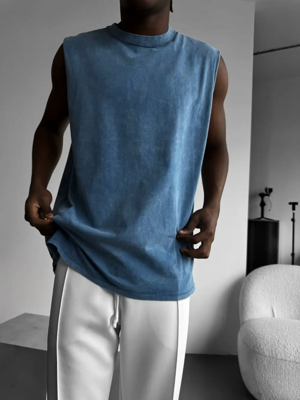 Laidback Relaxed Washed Tank Top