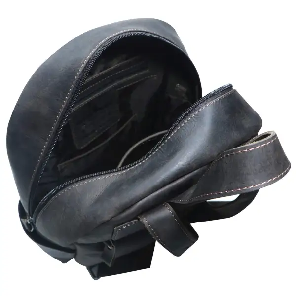 Casual Leisure Leather Backpack