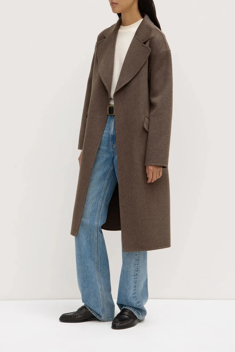 Pure Wool Loose Coat