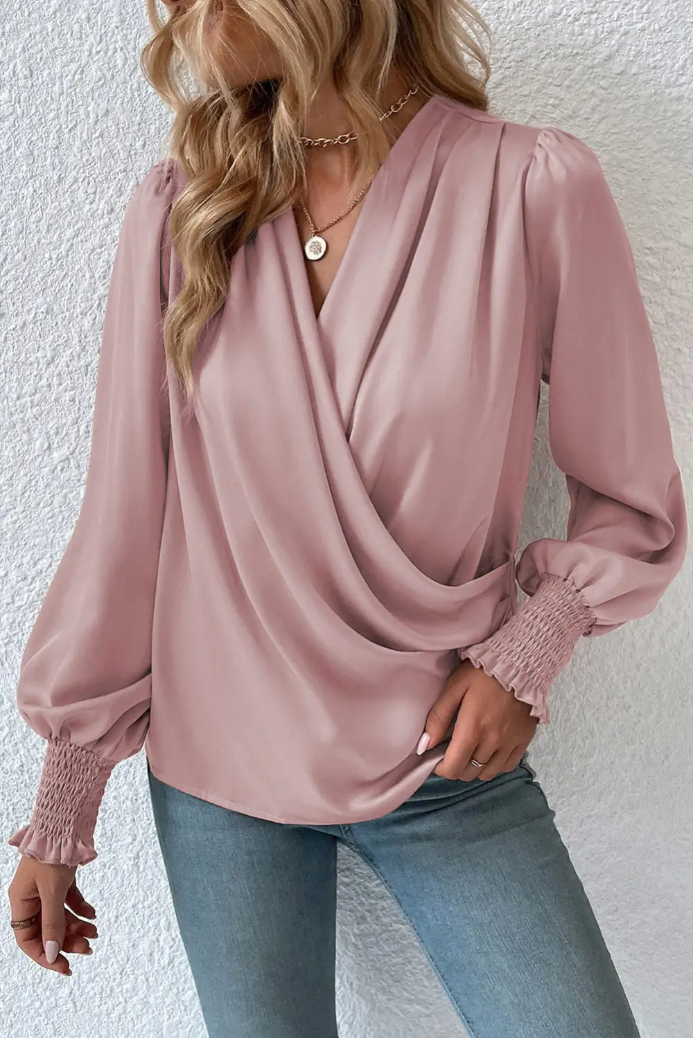 Everyday Shirred Blouse