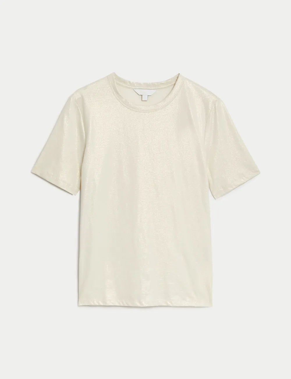 Pure Cotton Metallic T-Shirt