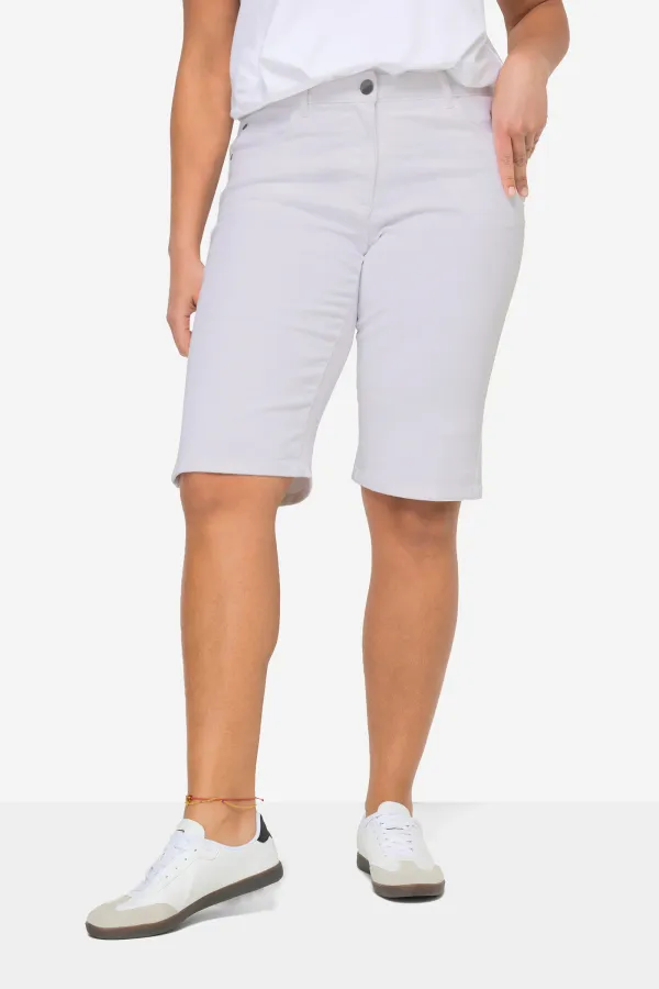 Solid Color Women's Denim Shorts