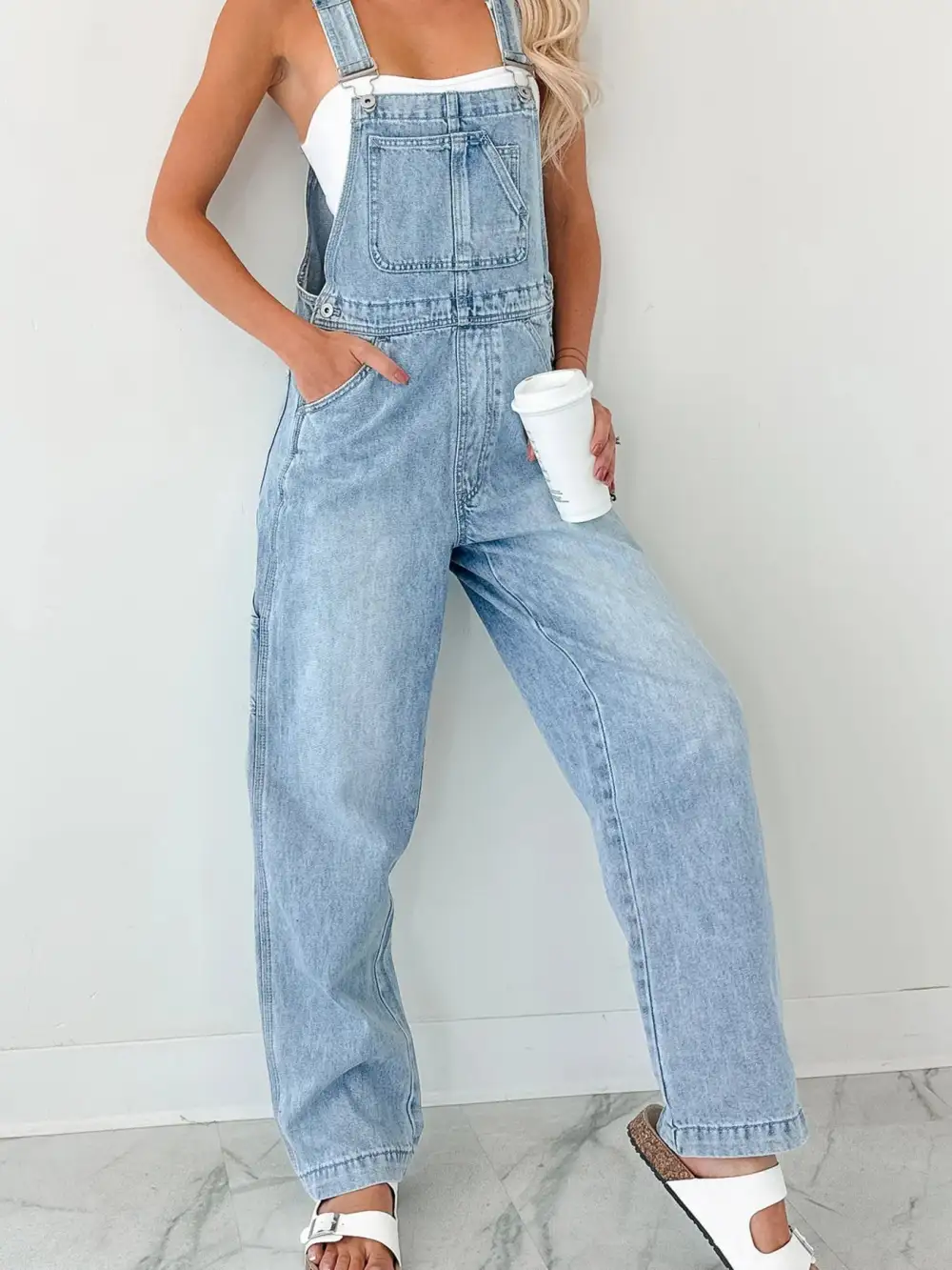 Denim Jumpsuit Overalls