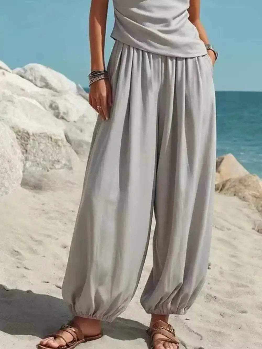 Wide Leg Shoulder Jumpsuit