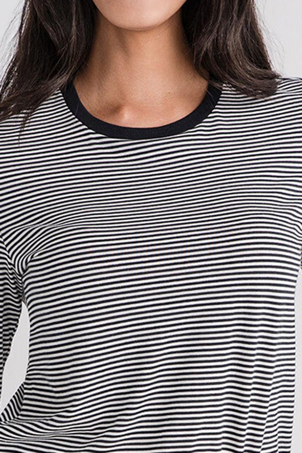 Z Supply Sailor Stripe LS Top - black