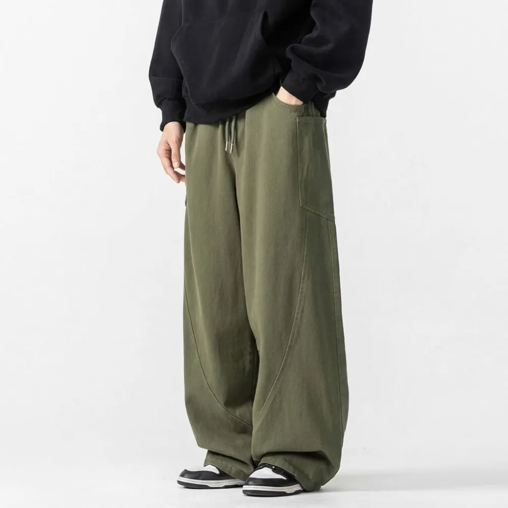Soft Pleated Wide Pants