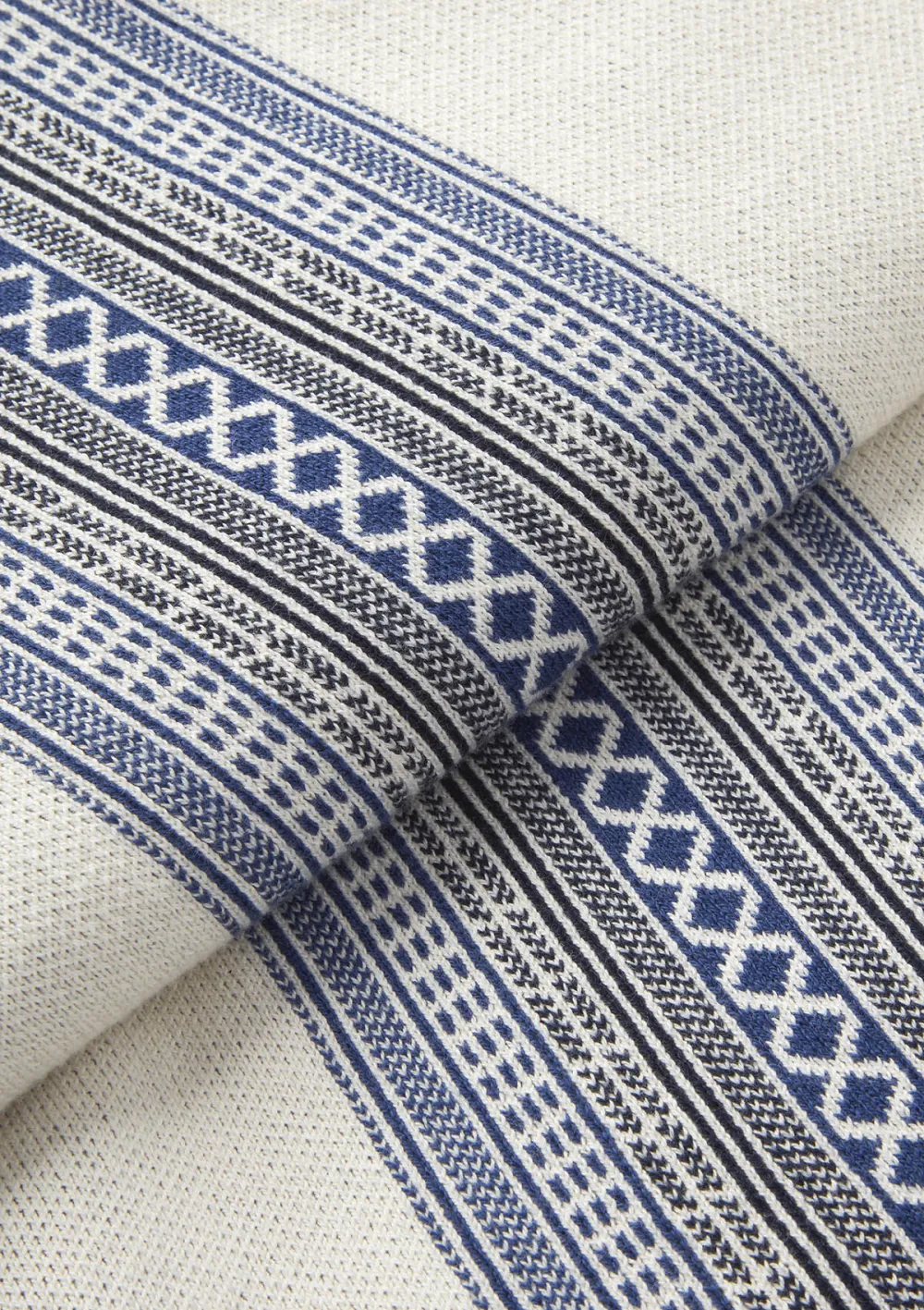 Geo Jacquard-Knit Polo