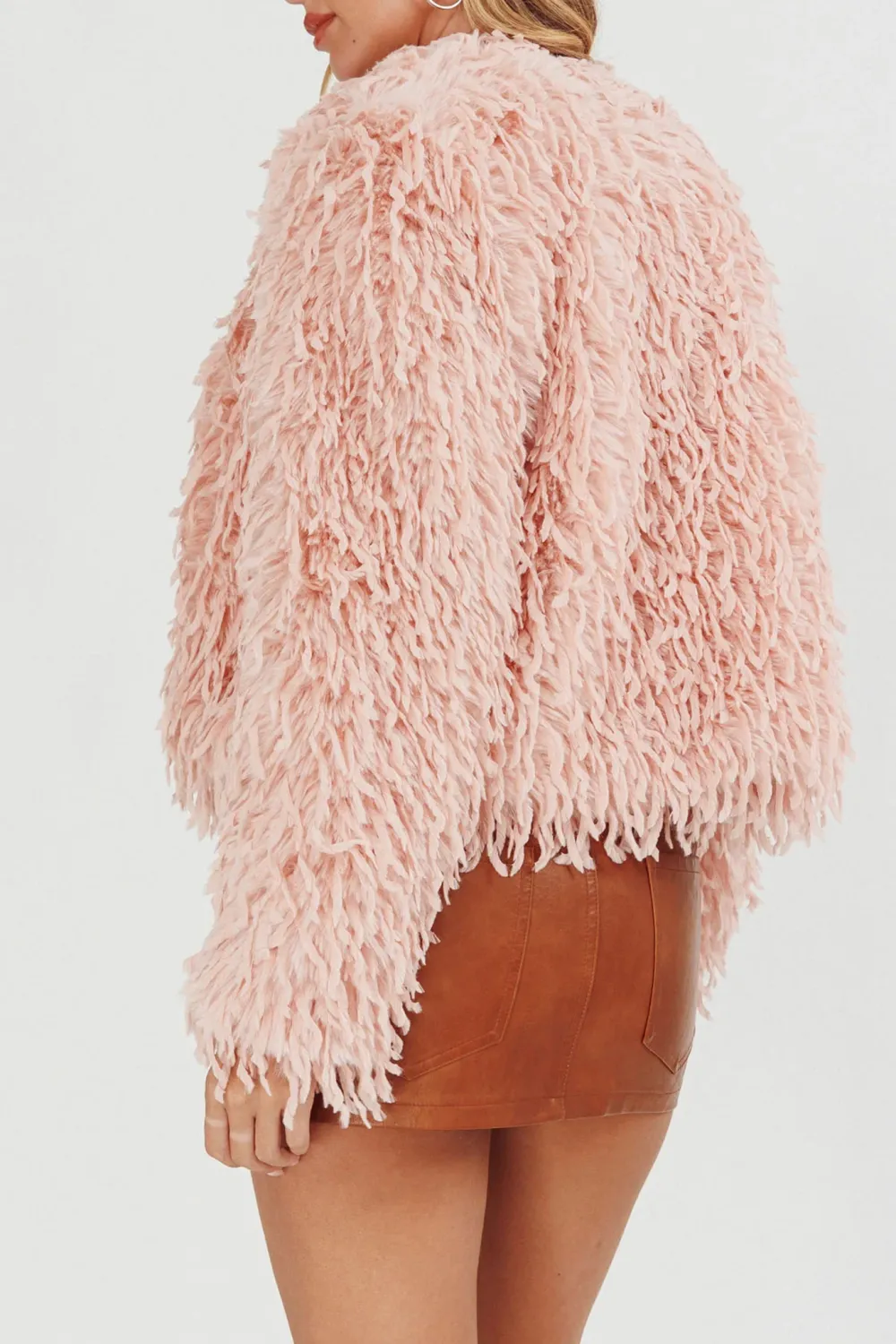 Loose-Fitting Long-Pile Thermal Jacket