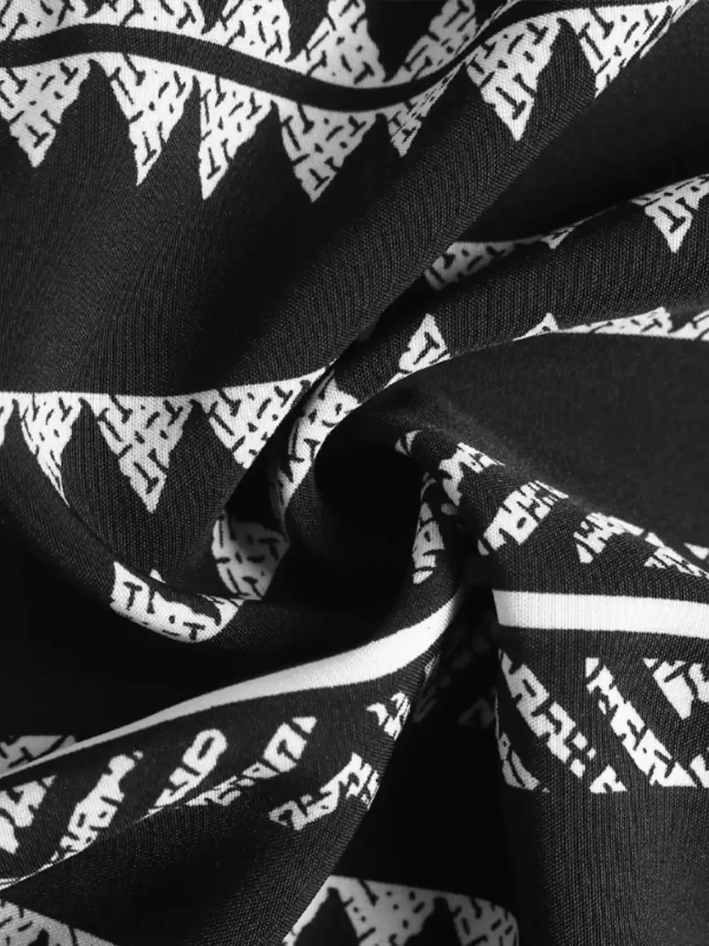 High Waist Printed Skirt