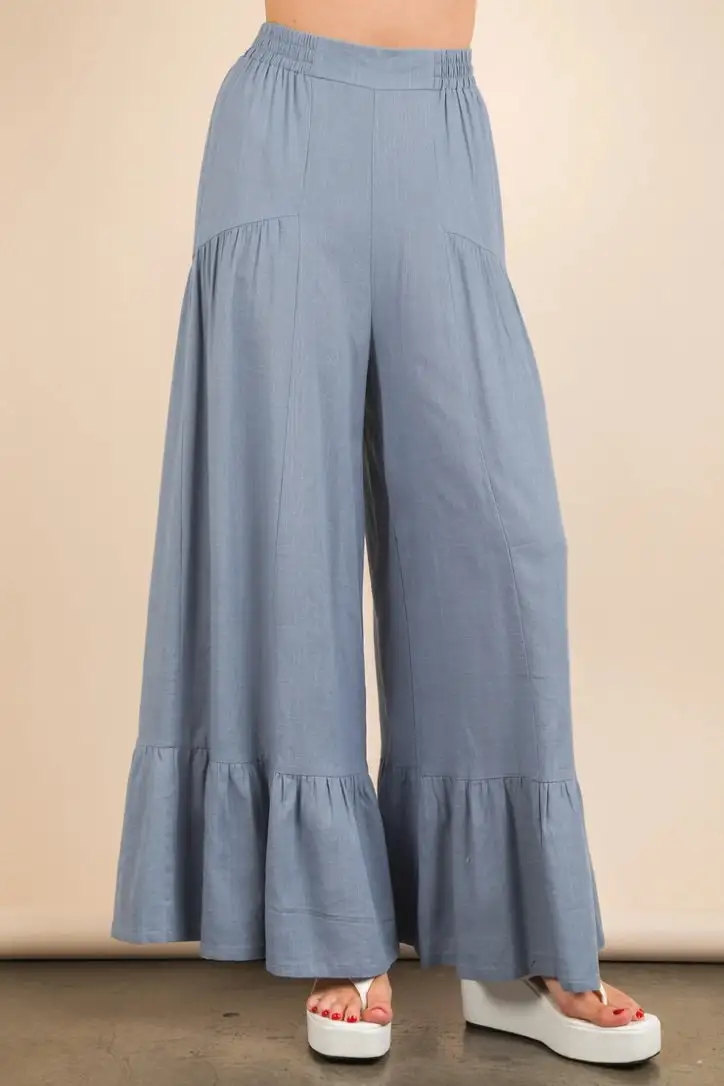 Modern Roomy Wide Leg Relaxed Casual Pants