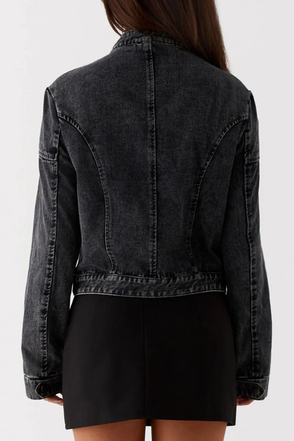 Denim Jacket - Charcoal