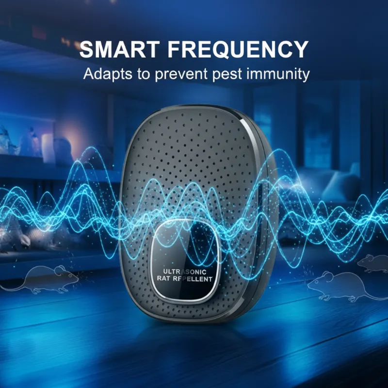 The latest super powerful all-purpose ultrasonic mouse repeller
