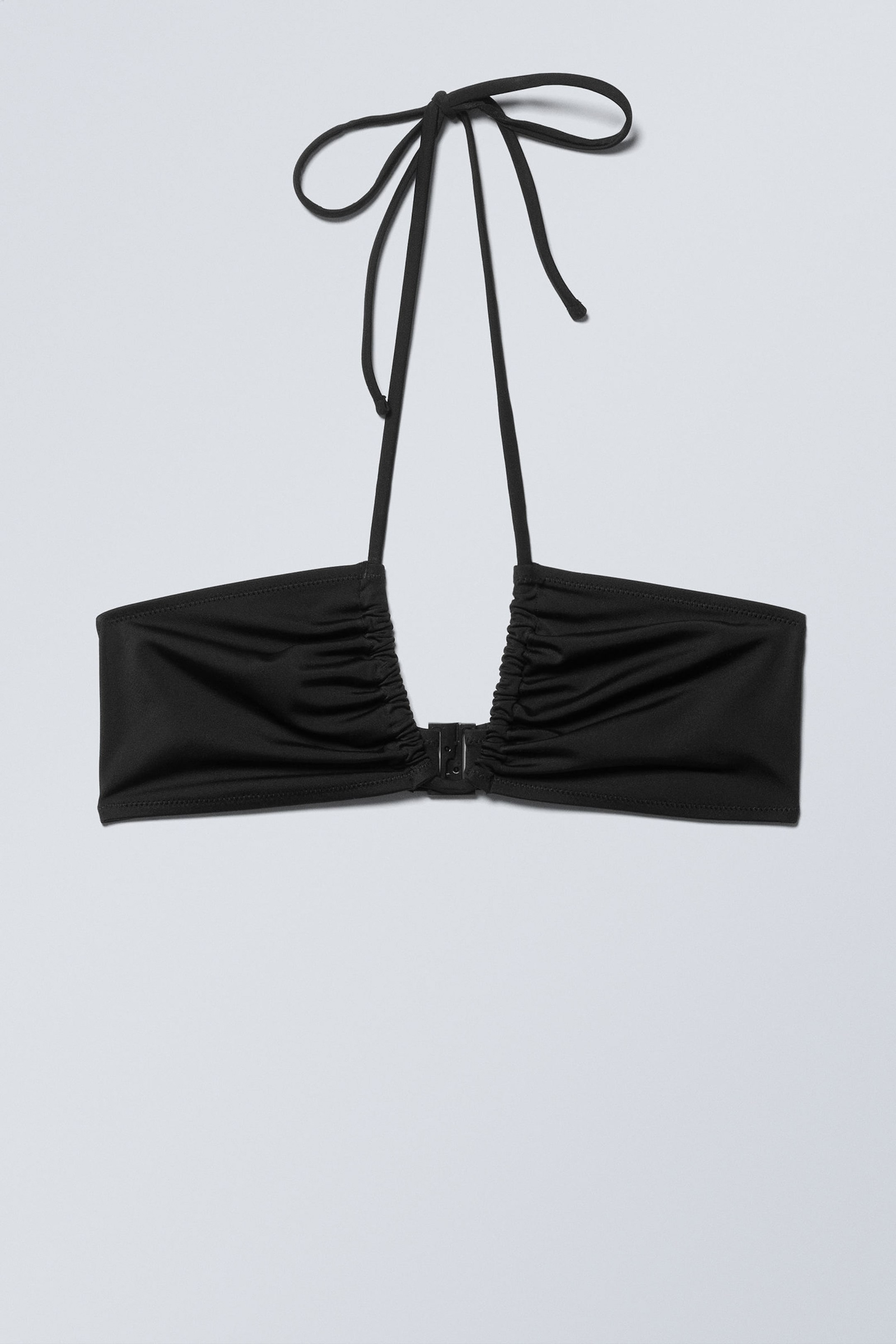 Tied Halter Neck Bikini Top