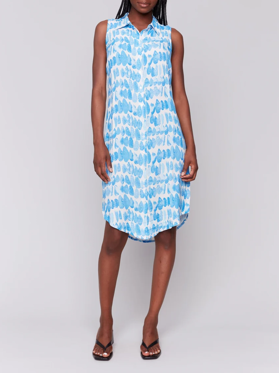 Casual All-Match Lazy Style Lapel Dress