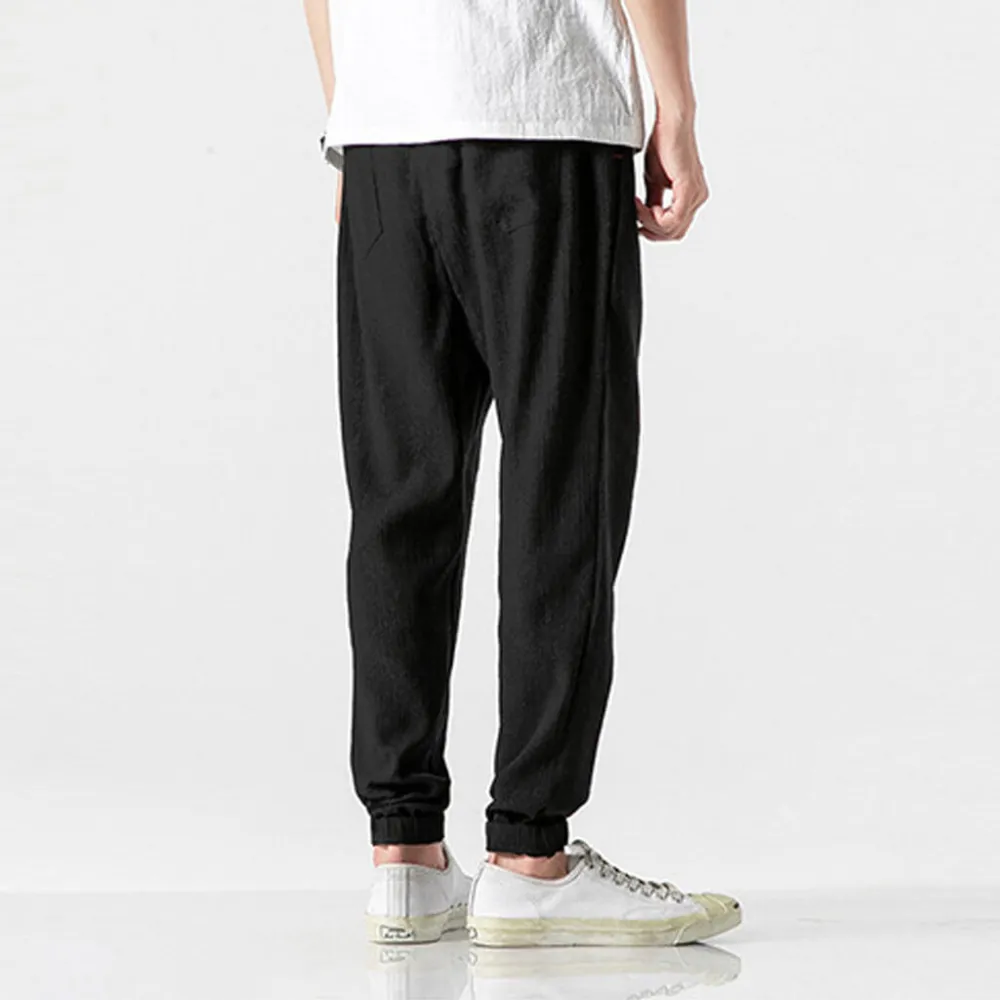 Lightweight Wide Harem Pants