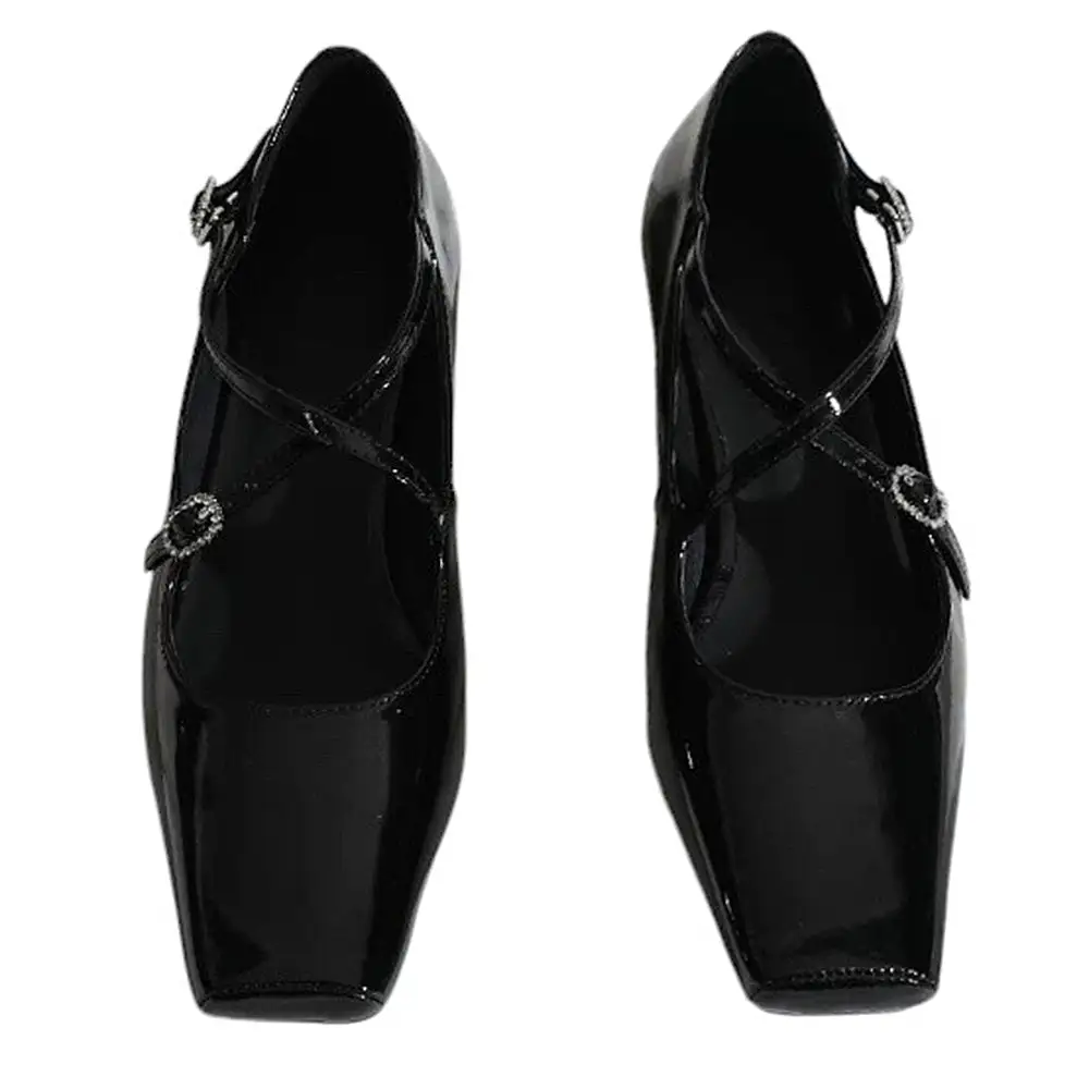 Old Money Cross Strap Mary Janes