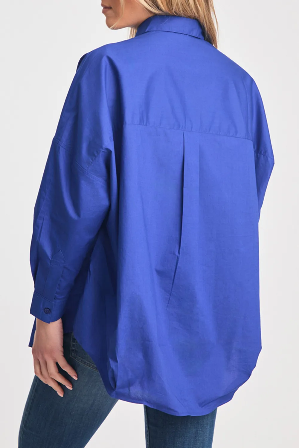 Cotton Long Sleeve Pullover Women's Shirt