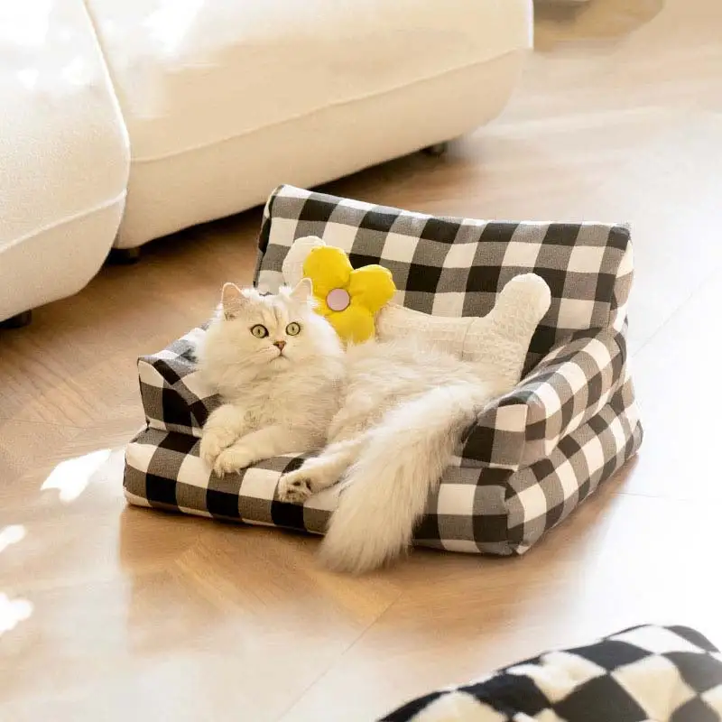 2 in 1 Cooling Dog & Cat Sofa Cushion Bed