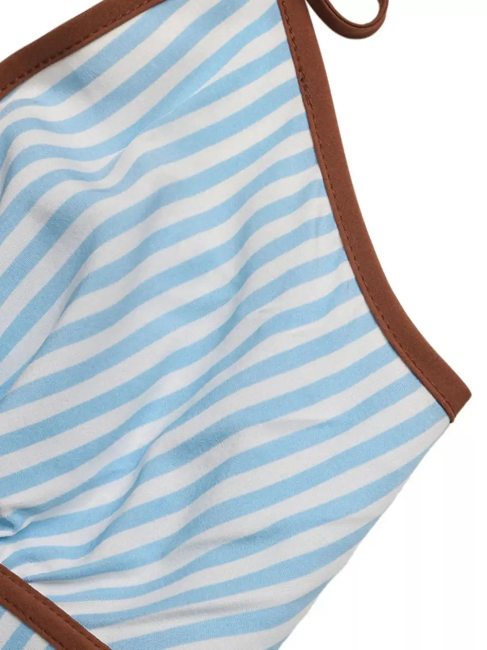 Striped Halter Romper