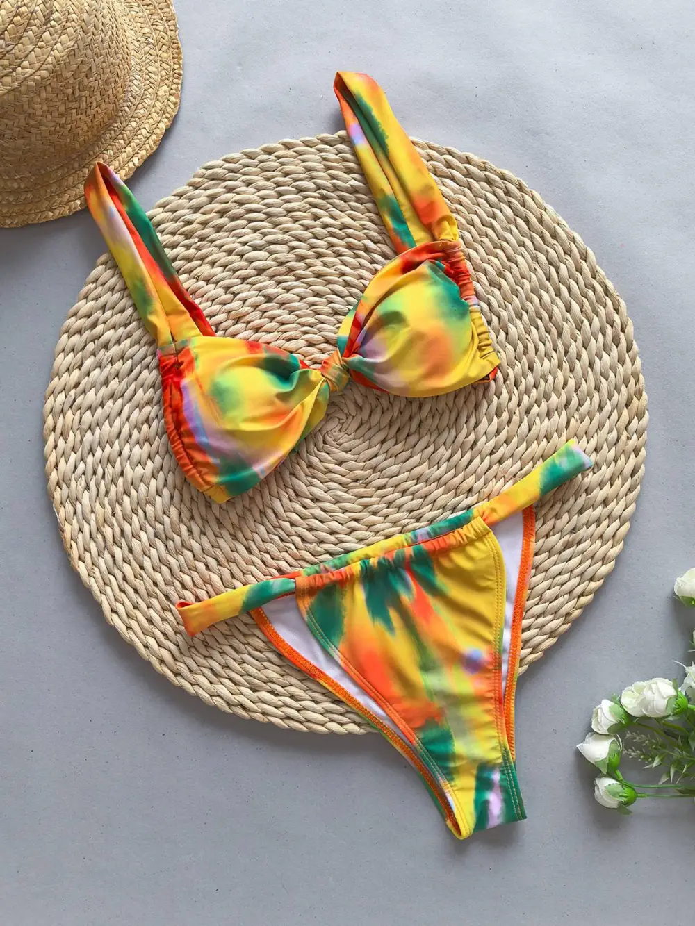Resort Print Bikini Set