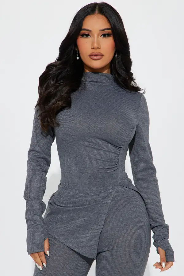 Miranda Legging Set - Charcoal