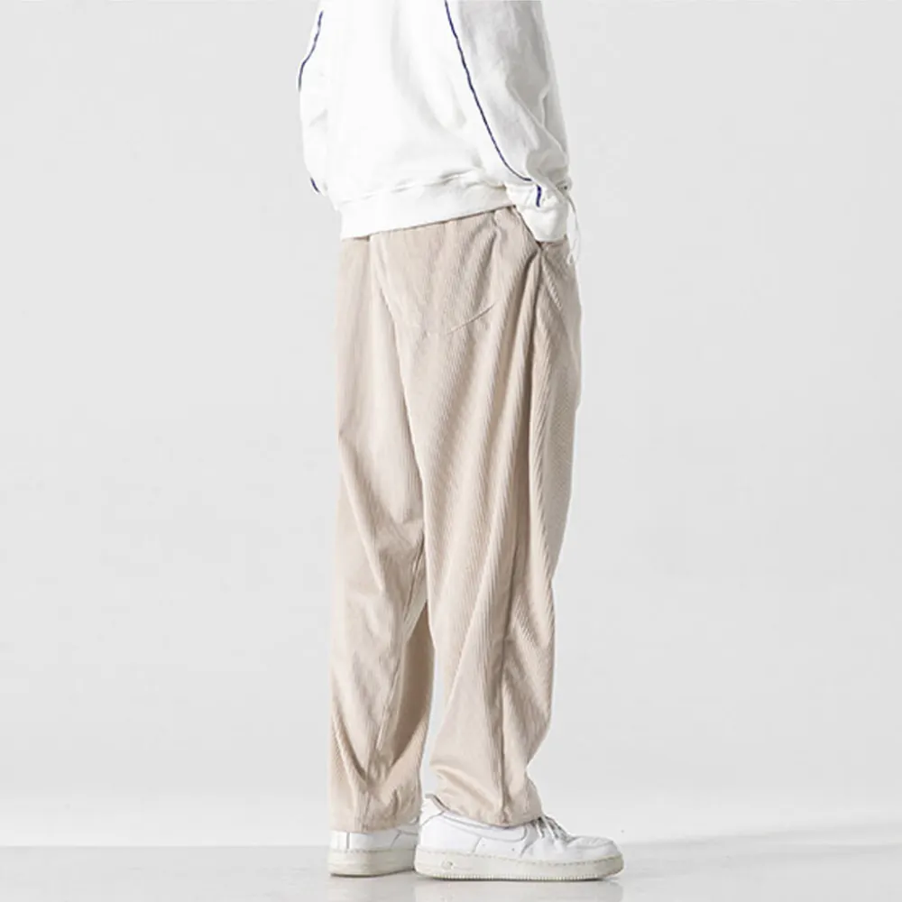 Minimal Relaxed Harem Pants