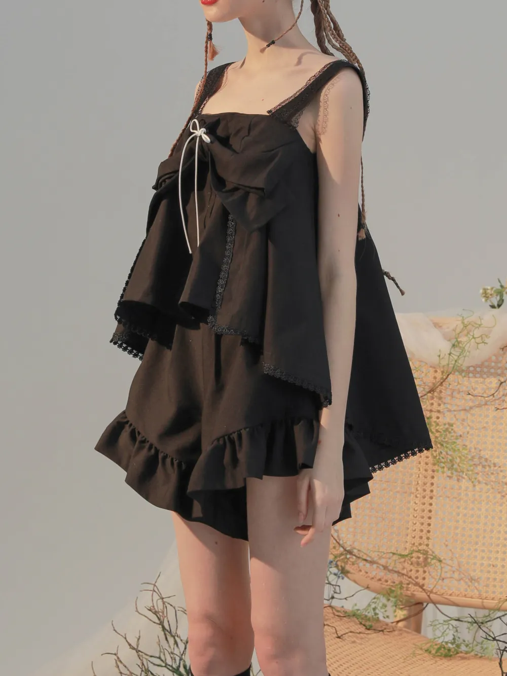 Everyday Casual Polyester Shorts