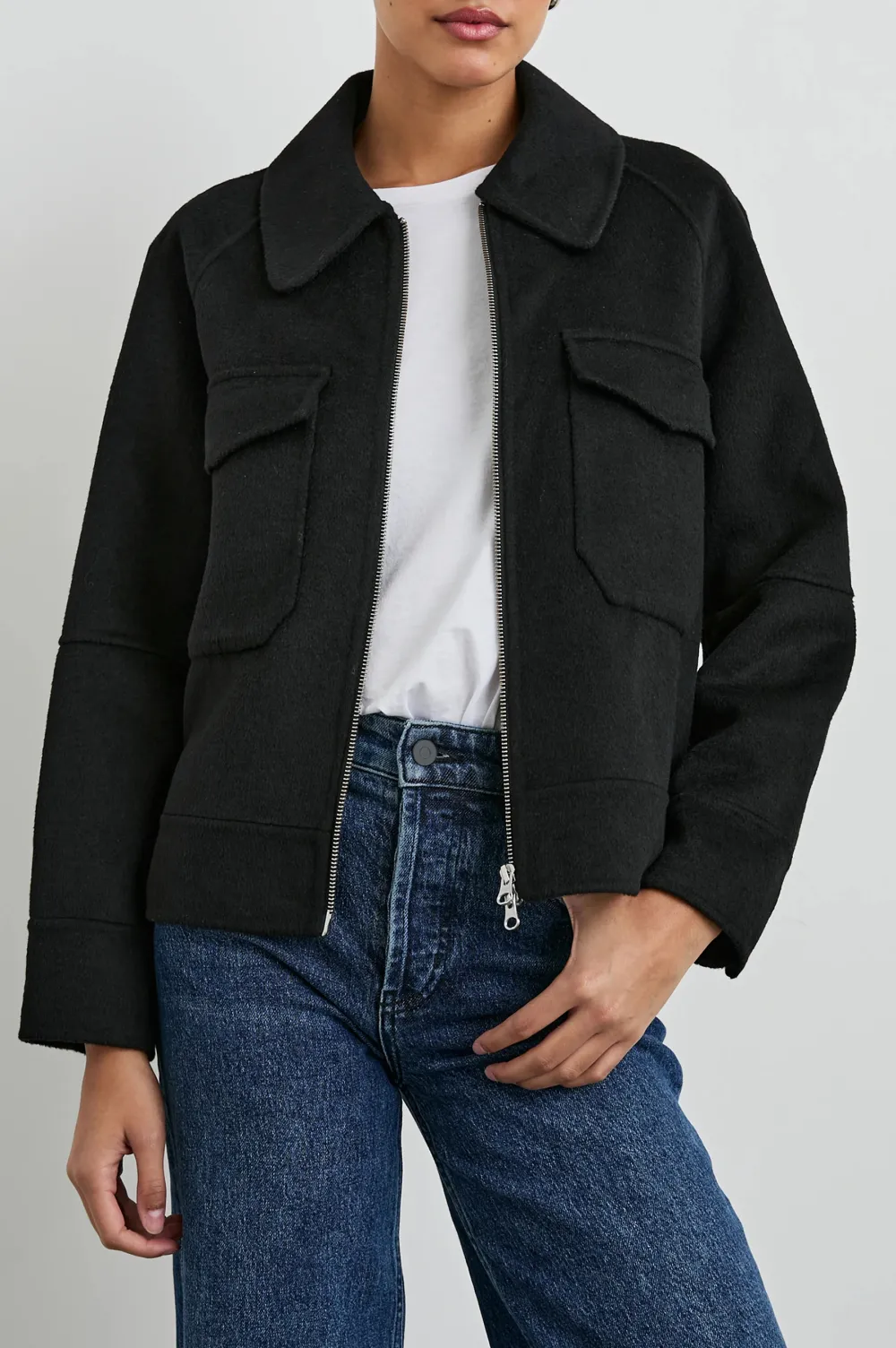 Classic Wool Aviation Jacket