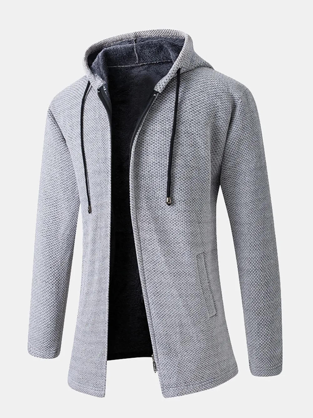 Long Line Hooded Cardigan