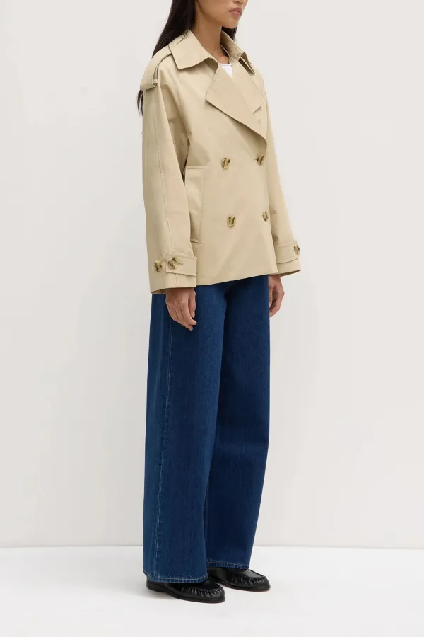 Cotton Off Shoulder Jacket