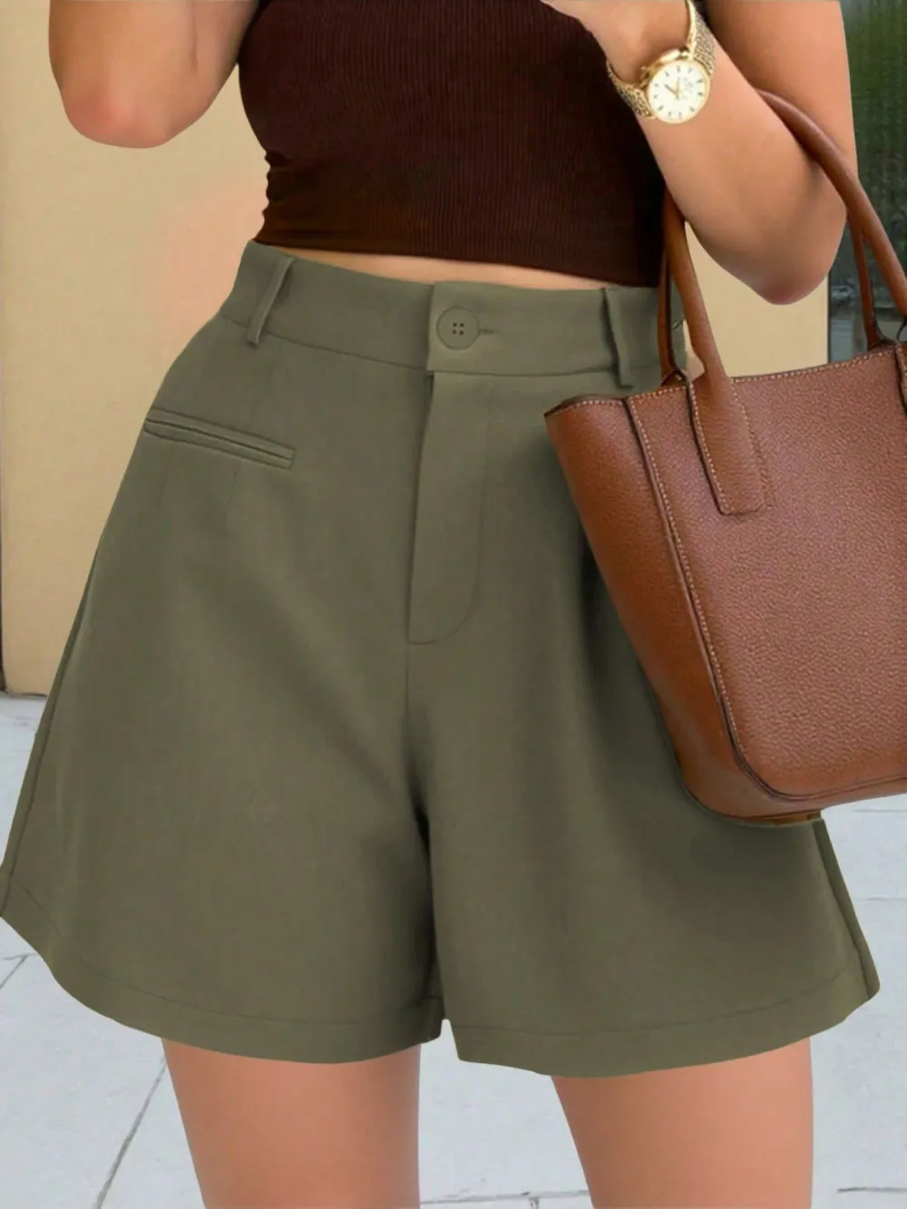 Everyday High Waisted Shorts