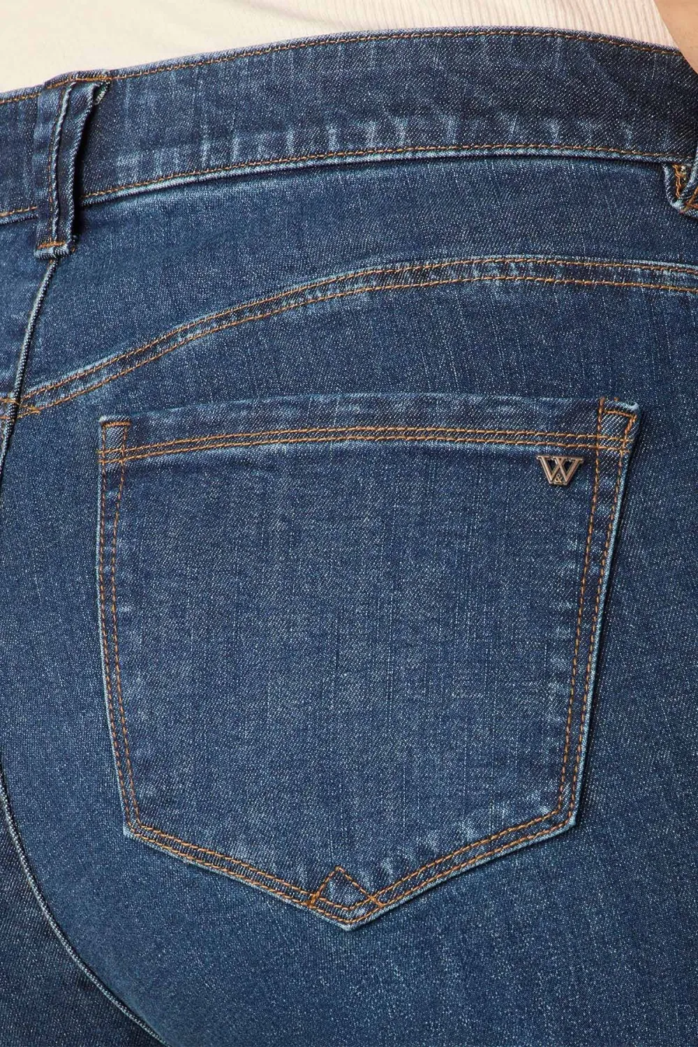 Sam High Rise Plus Size Wide Leg Jeans