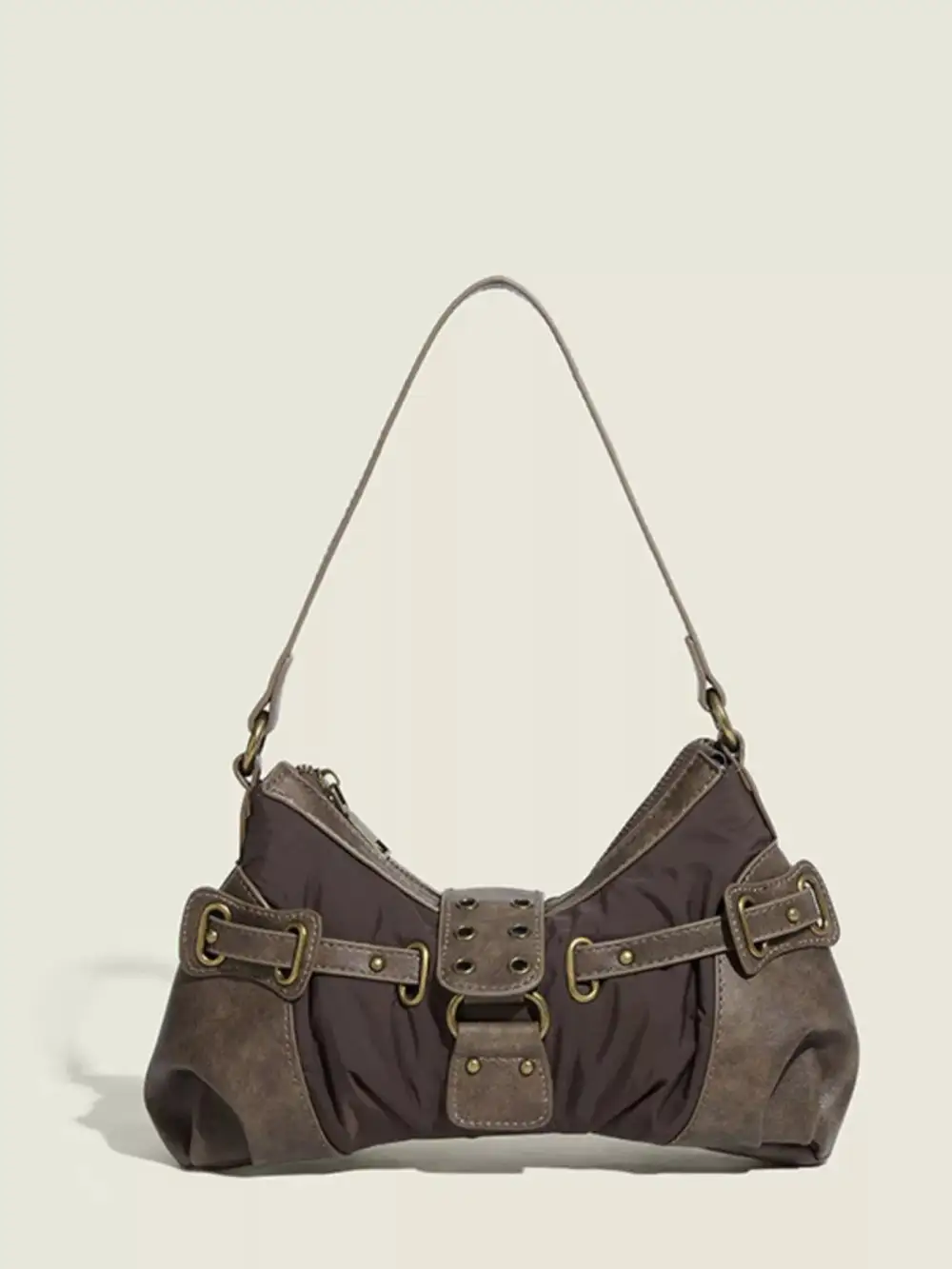 Buckle Vintage Shoulder Bag