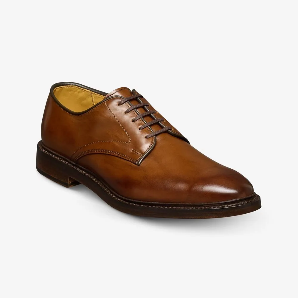 Commuting Style Leather Plain-toe Shoe
