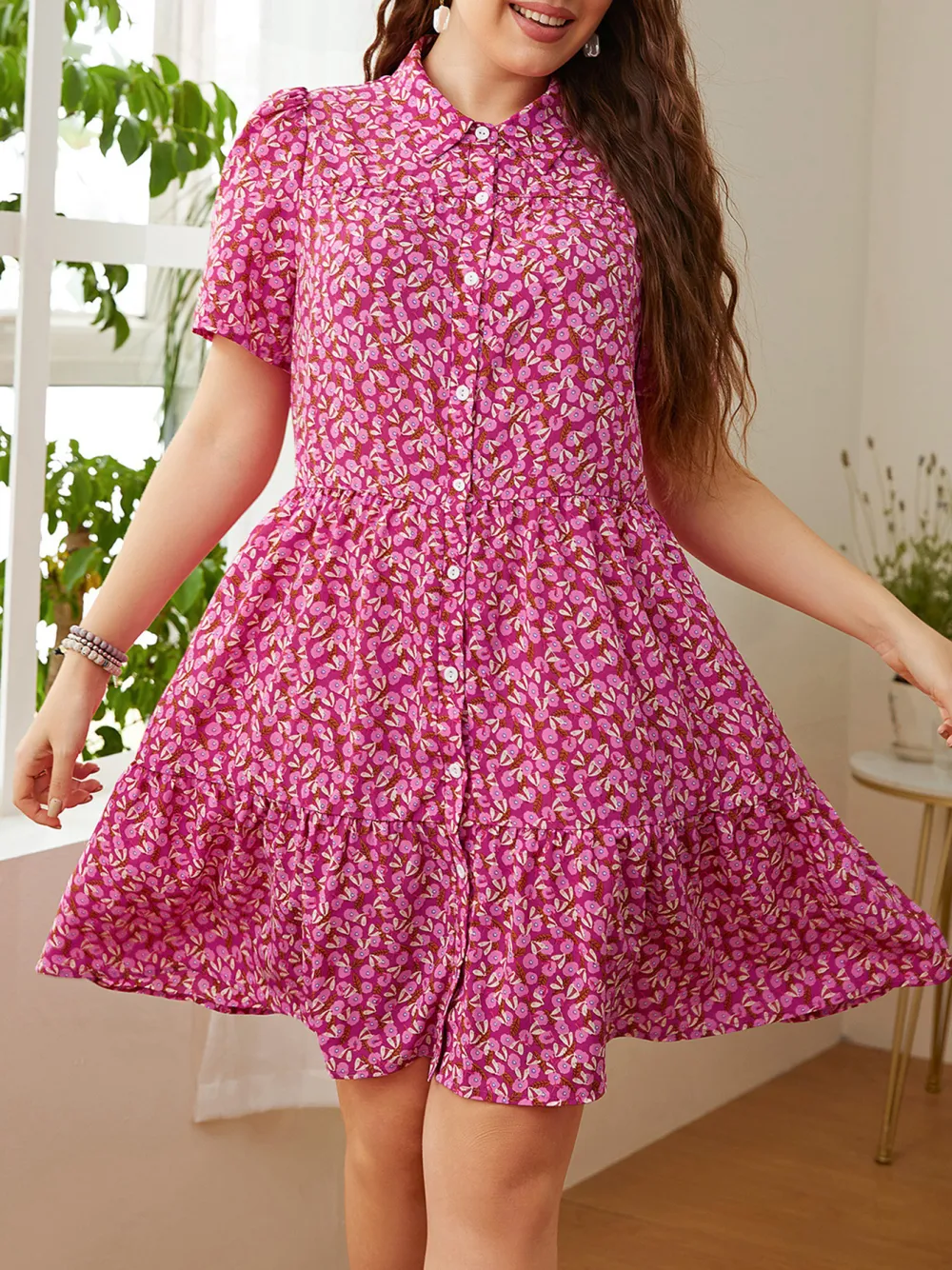 Floral Loose Dress