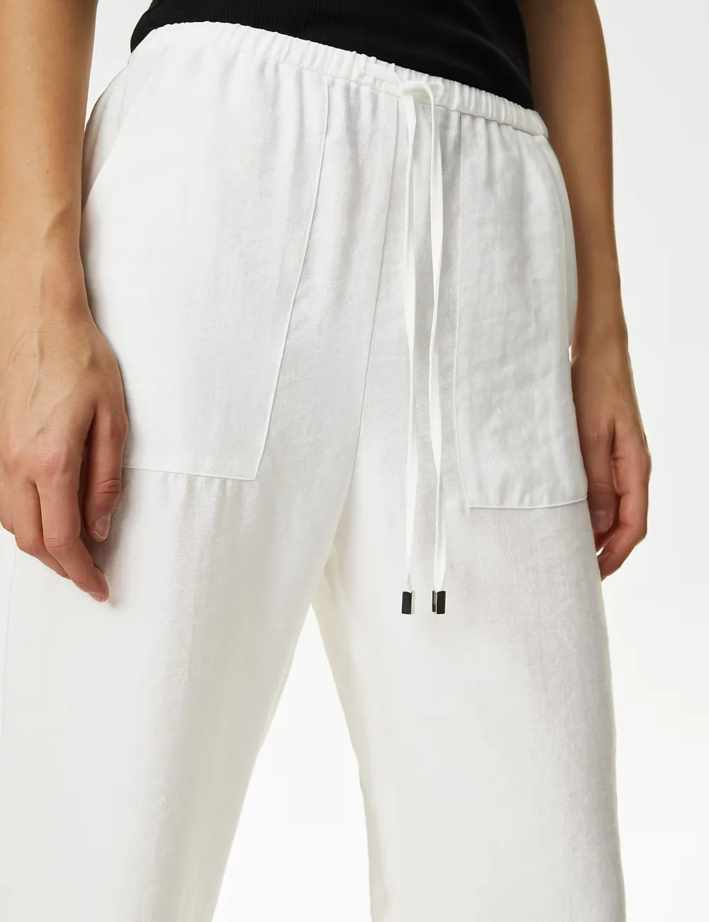 Casual Cuffed Cotton Joggers