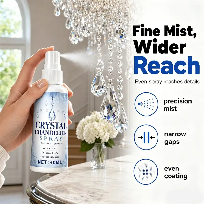 ✨ Crystal Chandelier Cleaner | Easy Shine Care