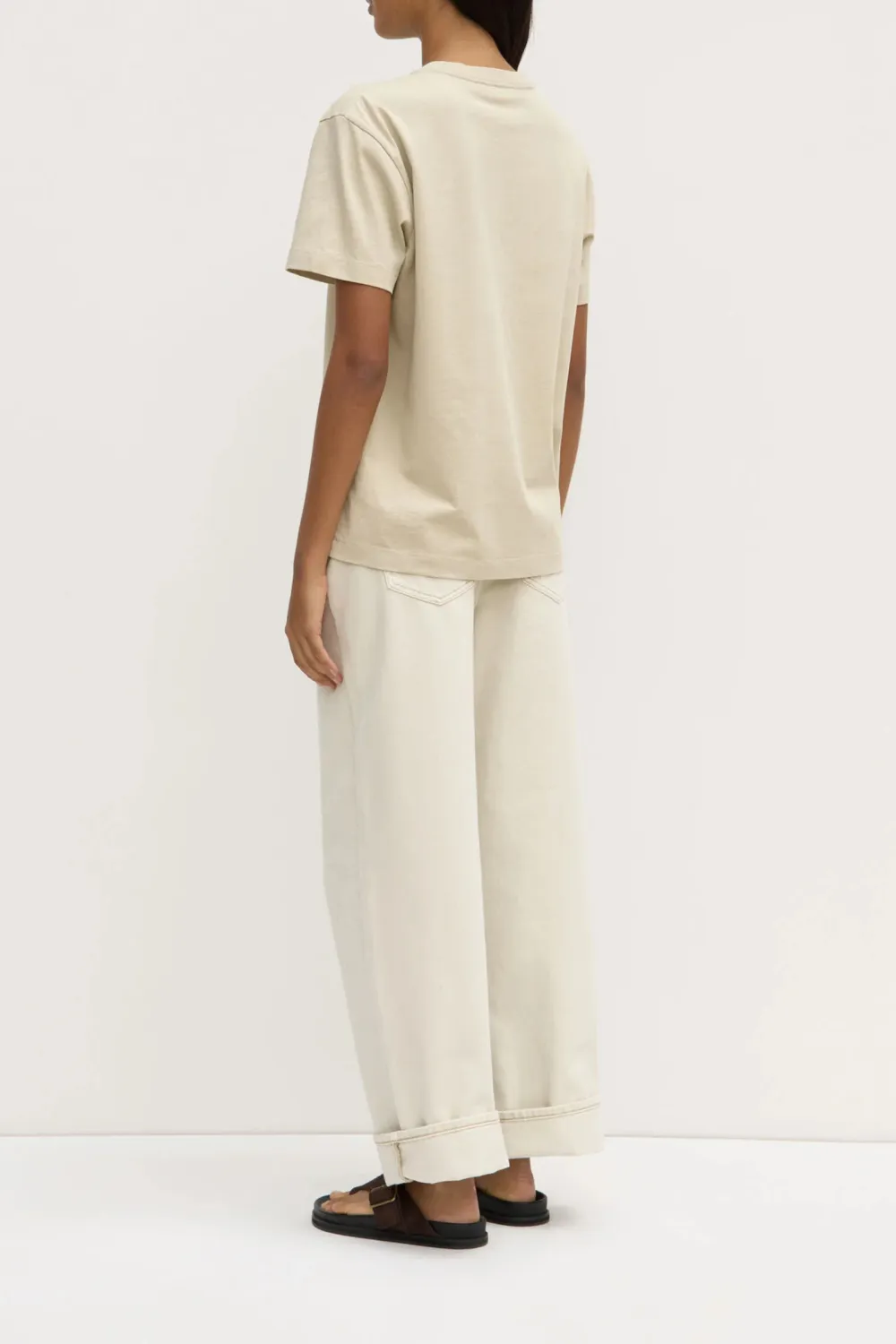 Pure Organic Cotton Round Neck Women's T-Shirt