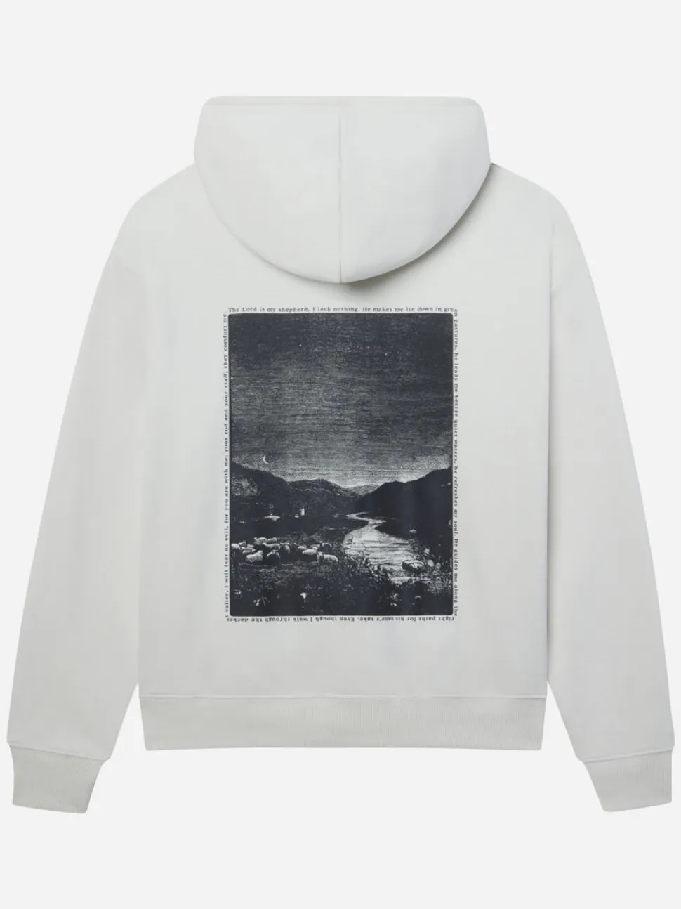 Women's Stylish Casual Scenic Print Hooded Long-Sleeve Sweatshirt