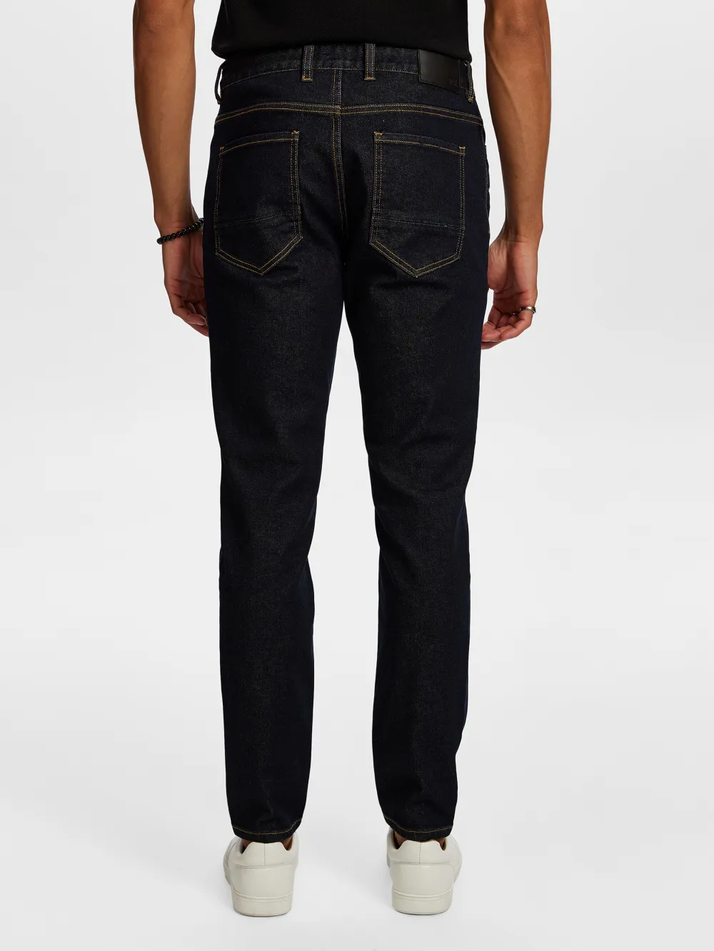 Dark Blue Casual Style Jean